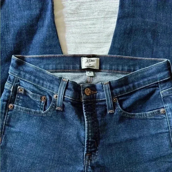 J.Crew Toothpick in Classic Wash Jeans - Picture 5 of 6